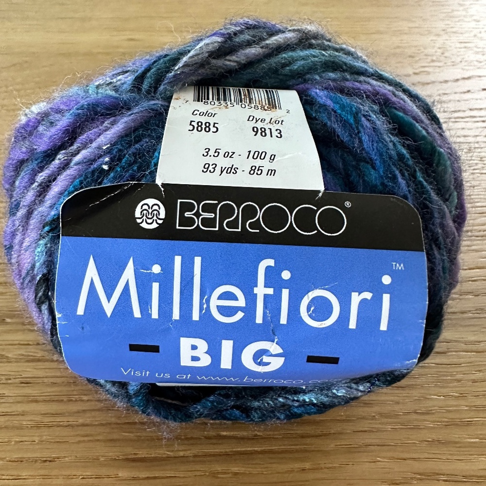 Berrocox Wool Yarn Millefiori BIG